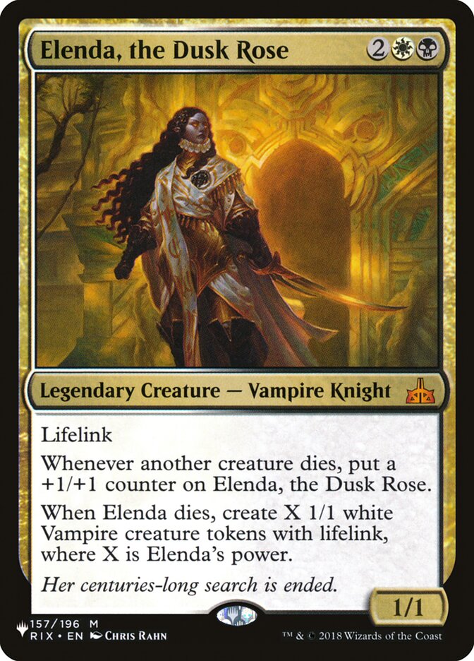 Elenda, the Dusk Rose [The List] - Trinity Hobby