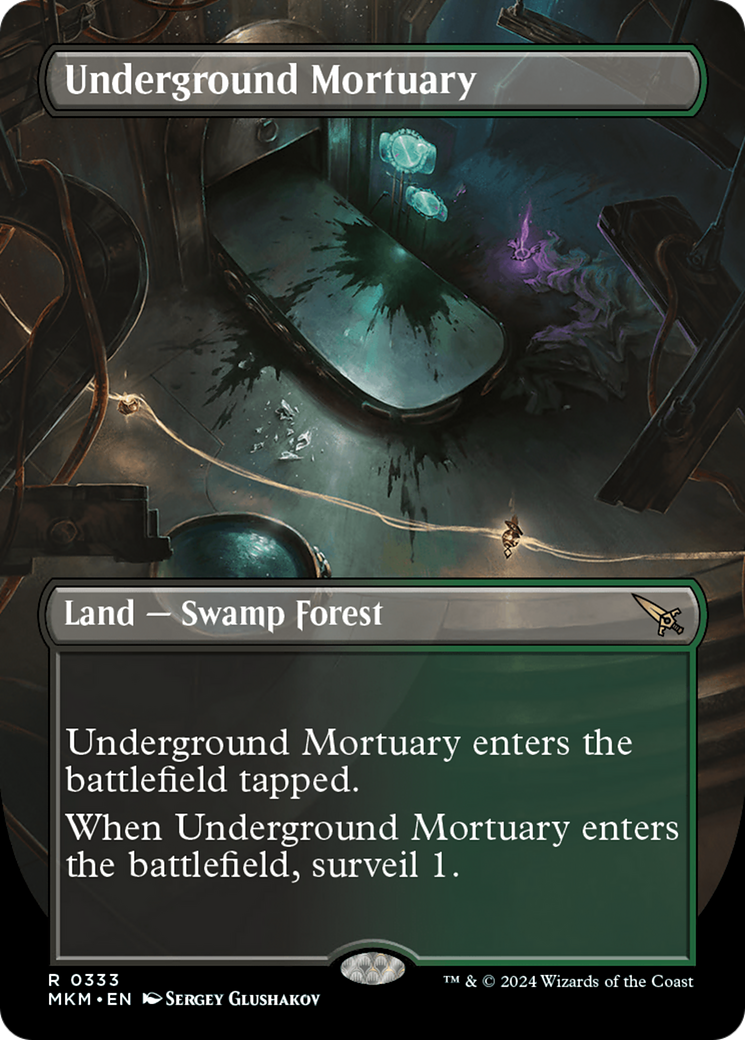 Underground Mortuary (Borderless) [Murders at Karlov Manor] - Trinity Hobby