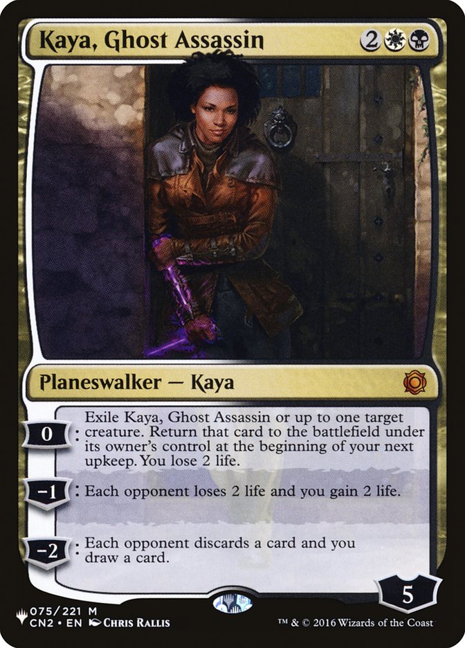 Kaya, Ghost Assassin [The List] - Trinity Hobby