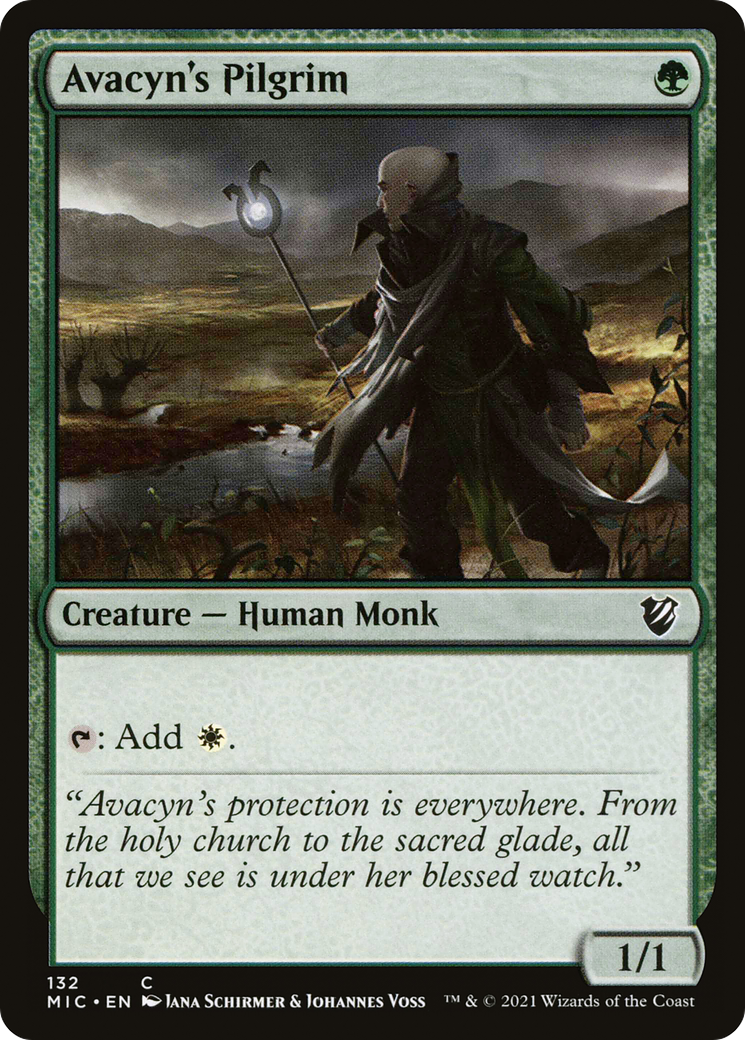 Avacyn's Pilgrim [Innistrad: Midnight Hunt Commander] - Trinity Hobby