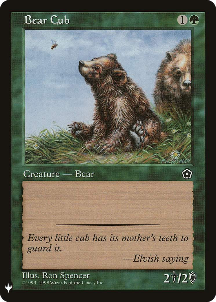 Bear Cub [Mystery Booster] - Trinity Hobby