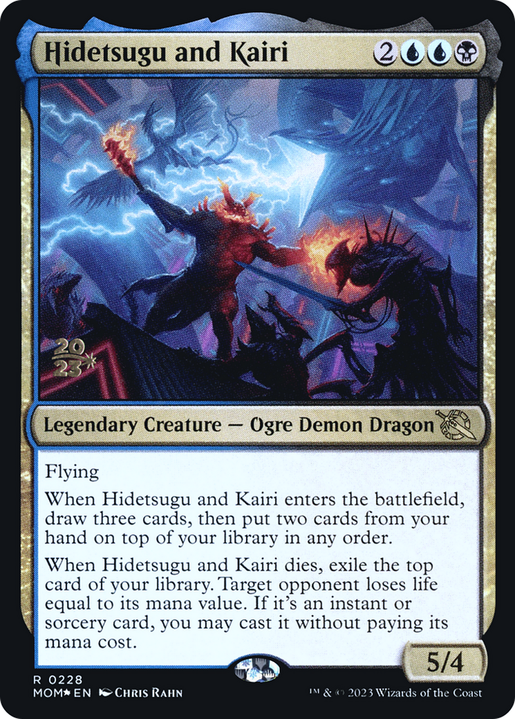 Hidetsugu and Kairi [March of the Machine Prerelease Promos] - Trinity Hobby