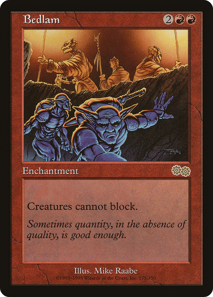 Bedlam [Urza's Saga] - Trinity Hobby