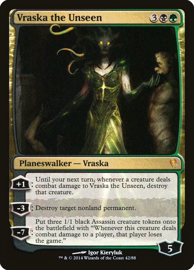 Vraska the Unseen [Duel Decks: Jace vs. Vraska] - Trinity Hobby