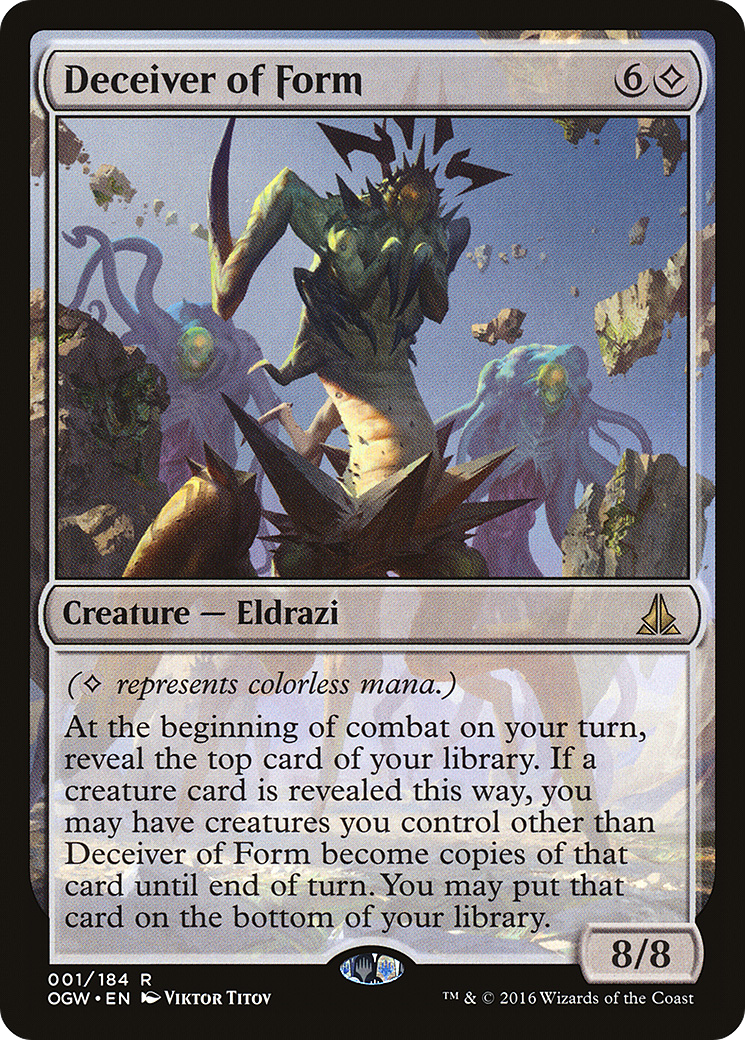 Deceiver of Form [Oath of the Gatewatch] - Trinity Hobby