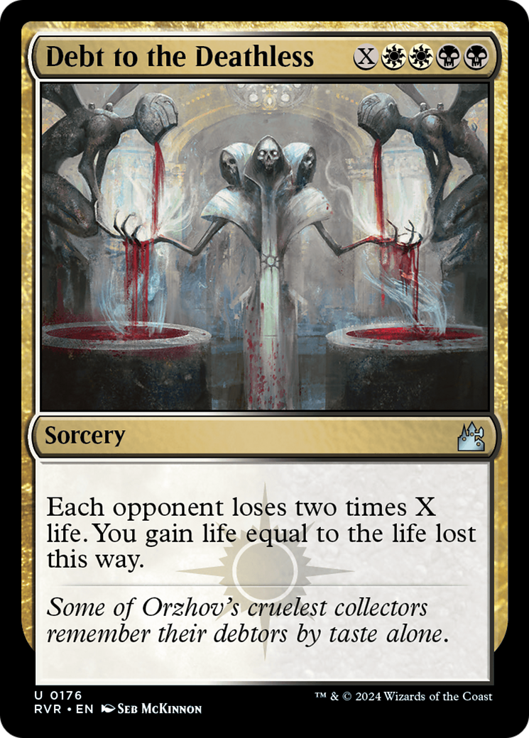 Debt to the Deathless [Ravnica Remastered] - Trinity Hobby