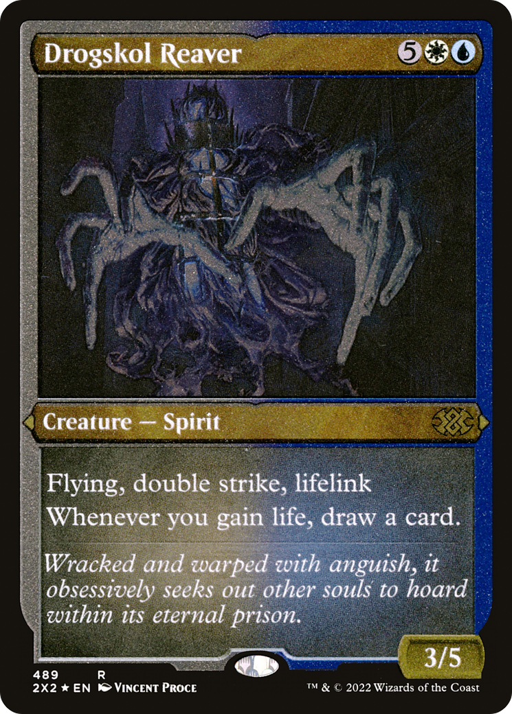 Drogskol Reaver (Foil Etched)  [Foil]  (2X2-489) - [Double Masters 2022] - Trinity Hobby