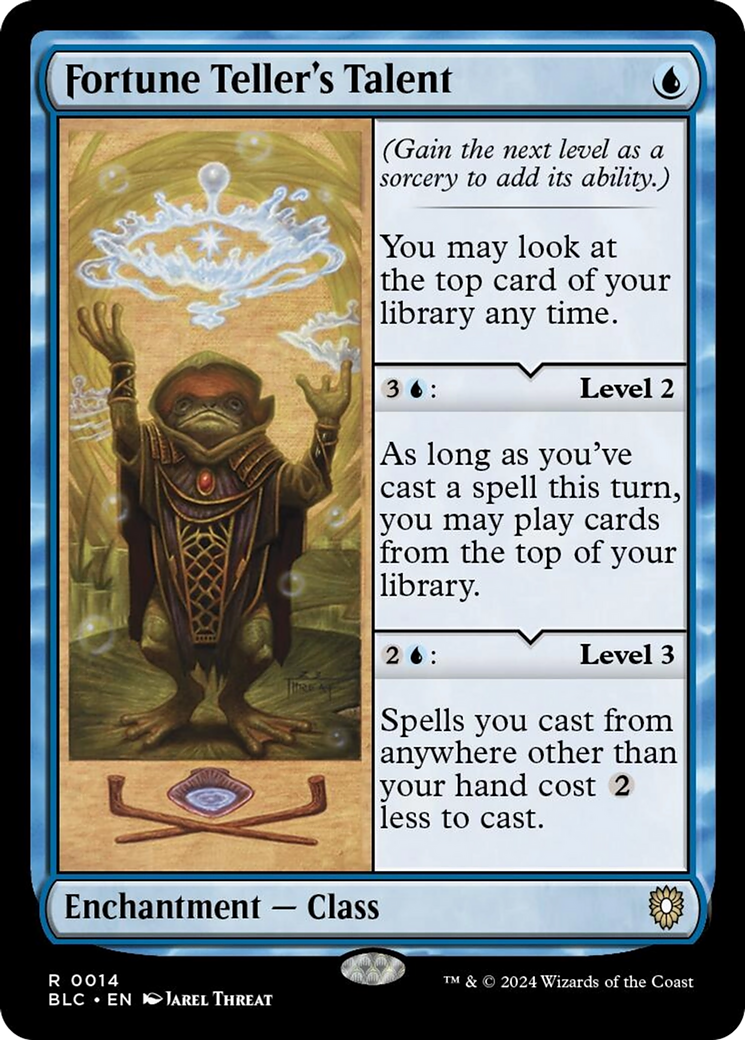 Fortune Teller's Talent [Bloomburrow Commander] - Trinity Hobby