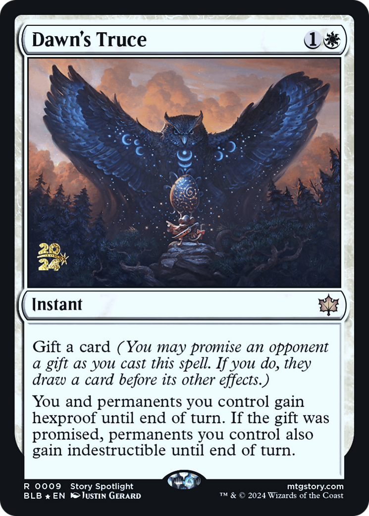 Dawn's Truce [Bloomburrow Prerelease Promos] - Trinity Hobby