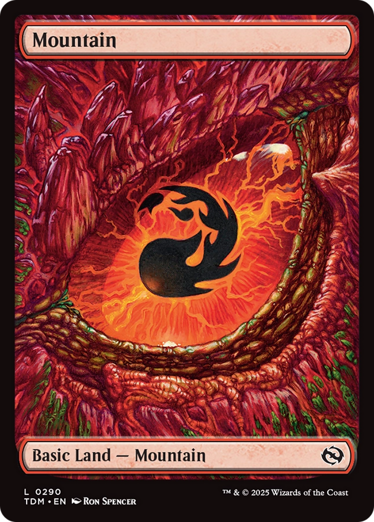 Mountain  (TDM-290) - [Tarkir: Dragonstorm] - Trinity Hobby