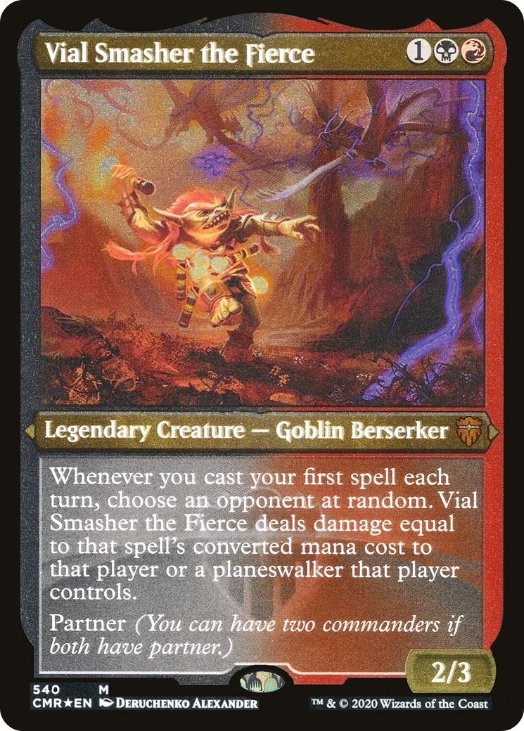 Vial Smasher the Fierce (CMR-540) - [Commander Legends] Foil - Trinity Hobby