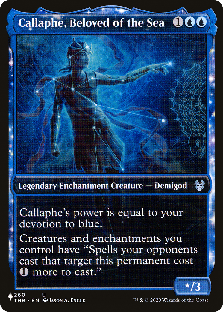 Callaphe, Beloved of the Sea (Showcase) [The List] - Trinity Hobby