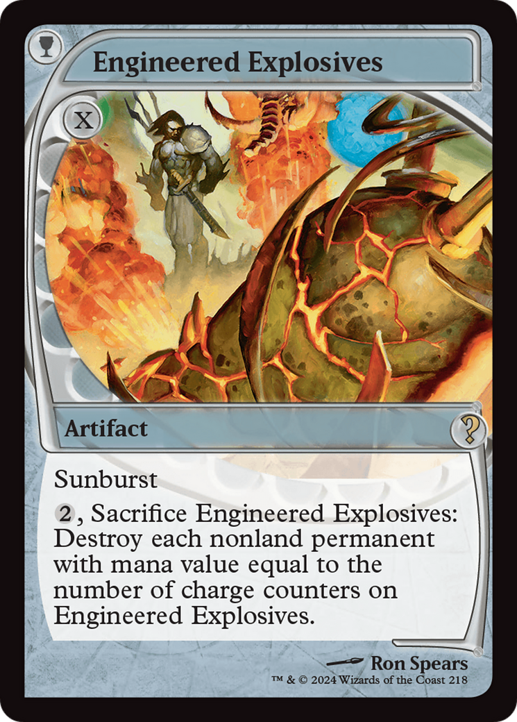 Engineered Explosives (Future Sight) [Mystery Booster 2] - Trinity Hobby