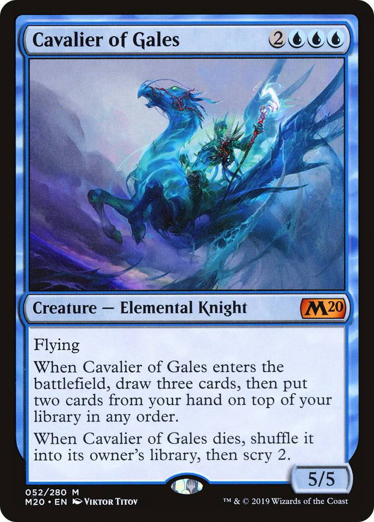Cavalier of Gales [Core Set 2020] - Trinity Hobby