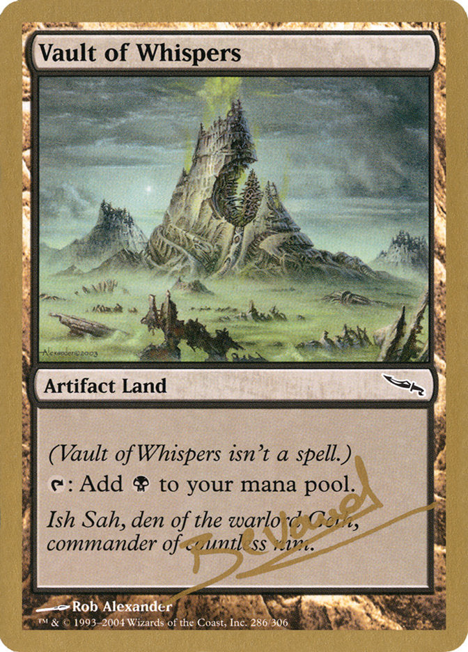 Vault of Whispers (Manuel Bevand) [World Championship Decks 2004] - Trinity Hobby