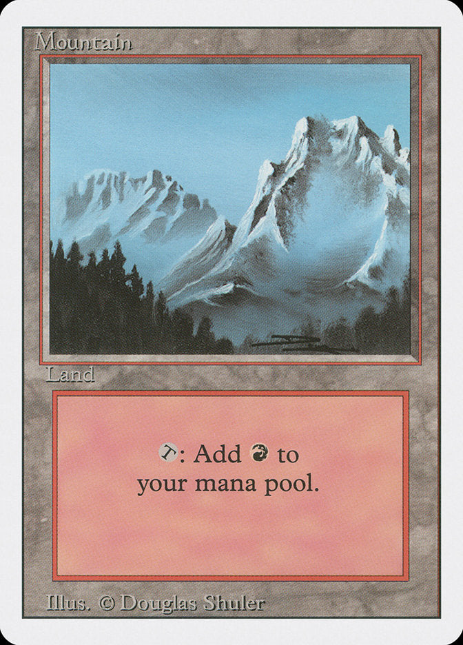 Mountain (Snow Top / Highest Point on Right) [Revised Edition] - Trinity Hobby