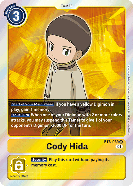 Cody Hida [BT8-089] [New Awakening] - Trinity Hobby