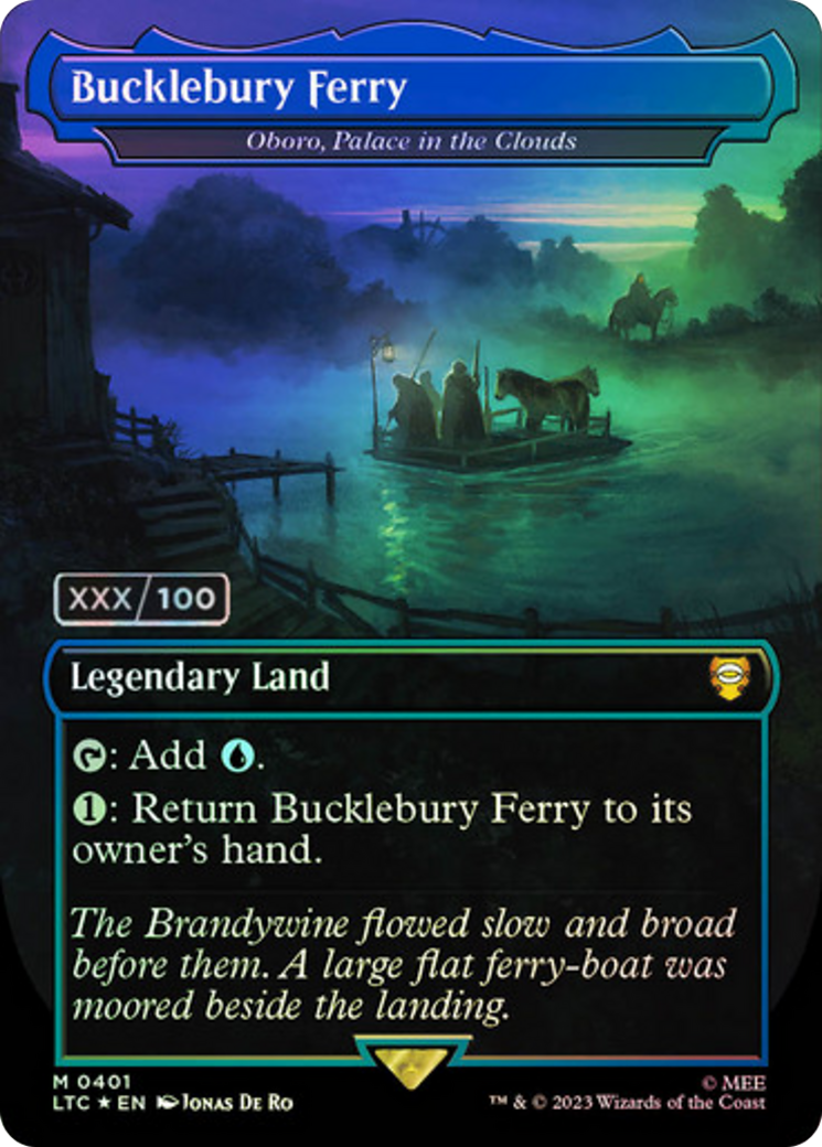 Bucklebury Ferry - Oboro, Palace in the Clouds (Serialized) [The Lord of the Rings: Tales of Middle-Earth Commander] - Trinity Hobby