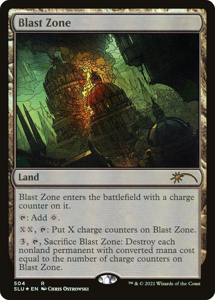 Blast Zone [Secret Lair: Ultimate Edition 2] - Trinity Hobby