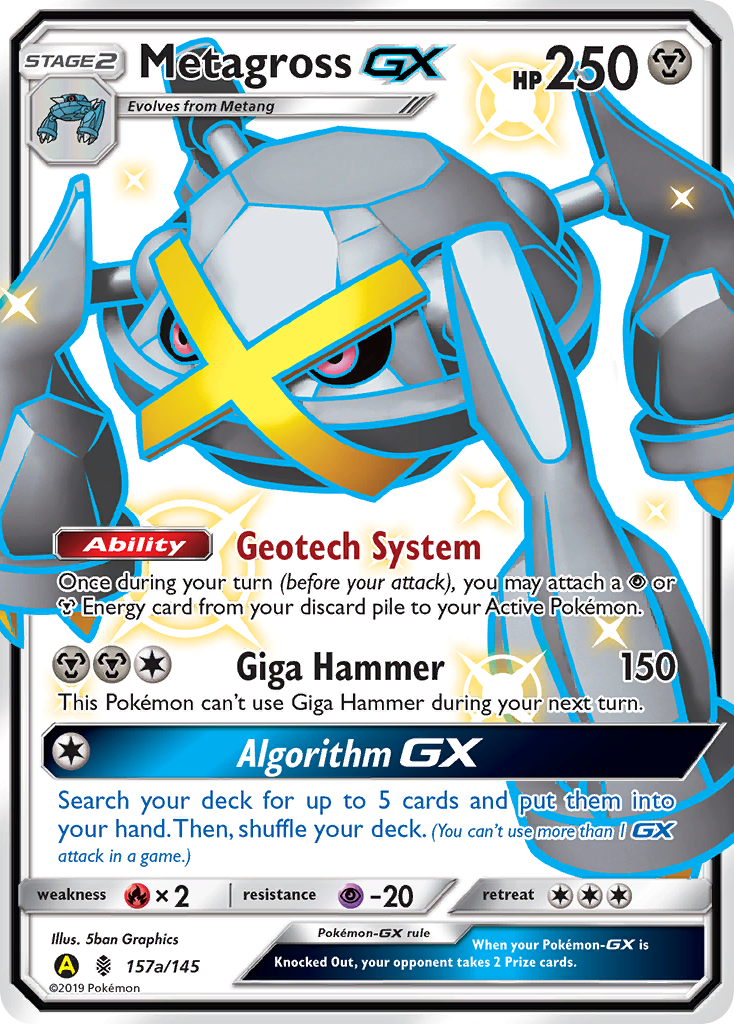 Metagross GX (157a/145) [Alternate Art Promos] - Trinity Hobby