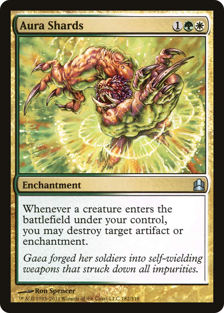 Aura Shards [Commander 2011] - Trinity Hobby