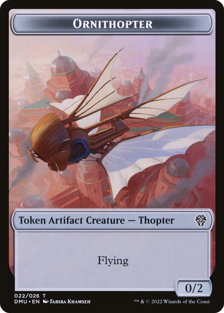 Ornithopter  [Foil]  (DMU-022) - [Dominaria United Tokens] - Trinity Hobby