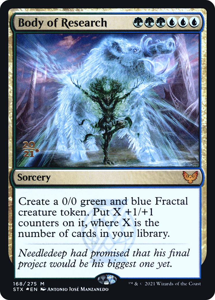 Body of Research [Strixhaven: School of Mages Prerelease Promos] - Trinity Hobby