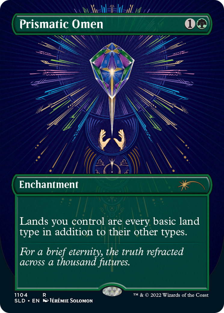 Prismatic Omen (Borderless) [Secret Lair Drop Series] - Trinity Hobby