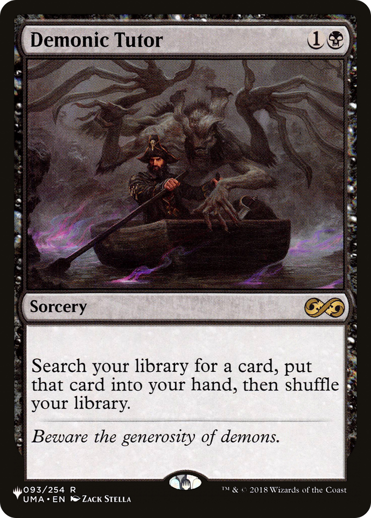 Demonic Tutor [The List] - Trinity Hobby