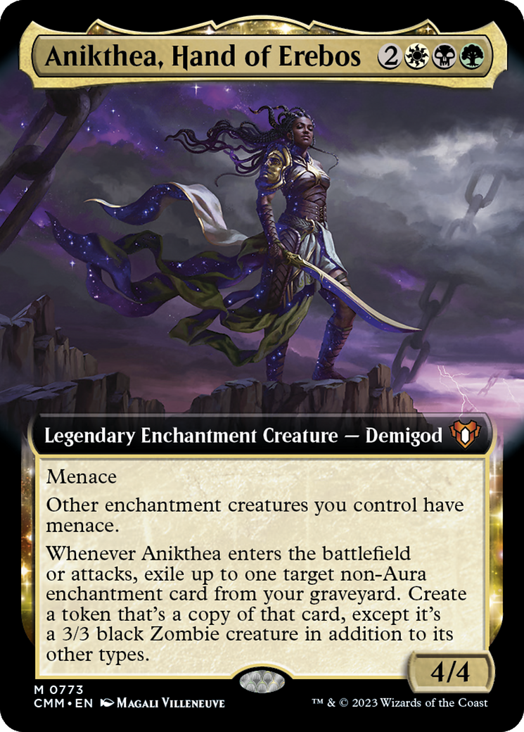 Anikthea, Hand of Erebos (Extended Art) [Commander Masters] - Trinity Hobby