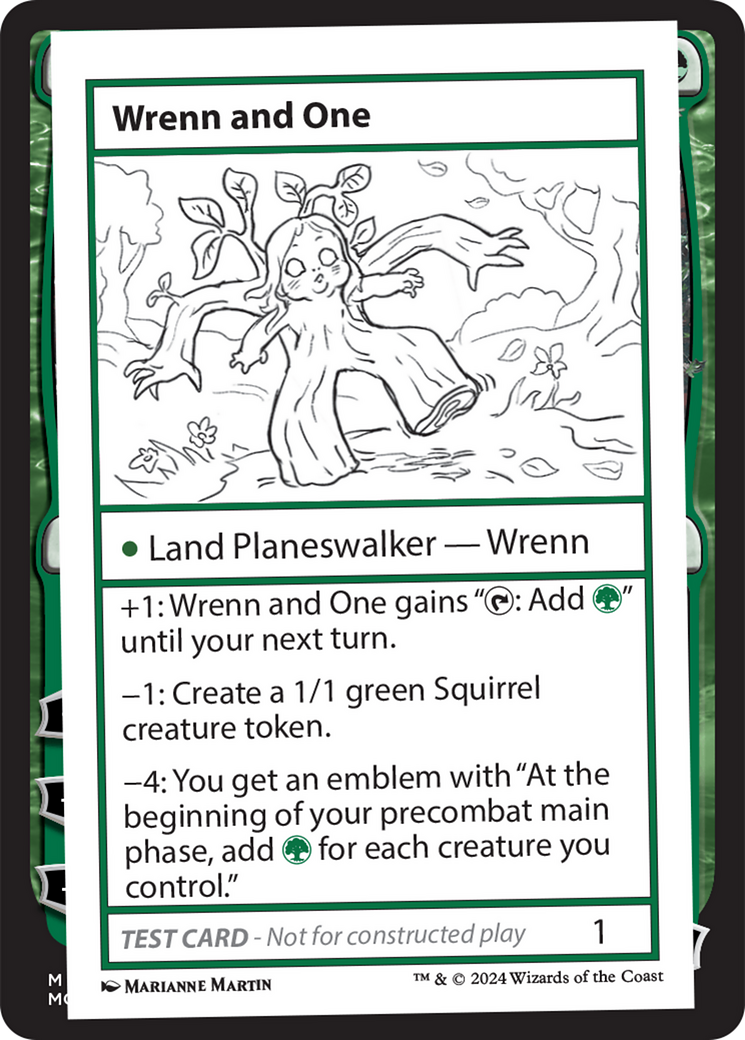 Wrenn and One [Mystery Booster 2 Playtest Cards] - Trinity Hobby