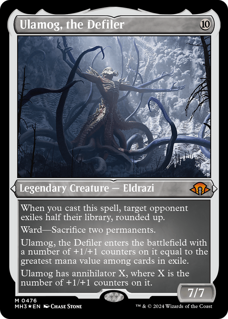 Ulamog, the Defiler (MH3-476) - [Modern Horizons 3] Foil - Trinity Hobby