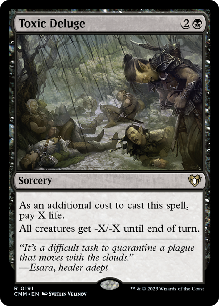 Toxic Deluge [Commander Masters] - Trinity Hobby