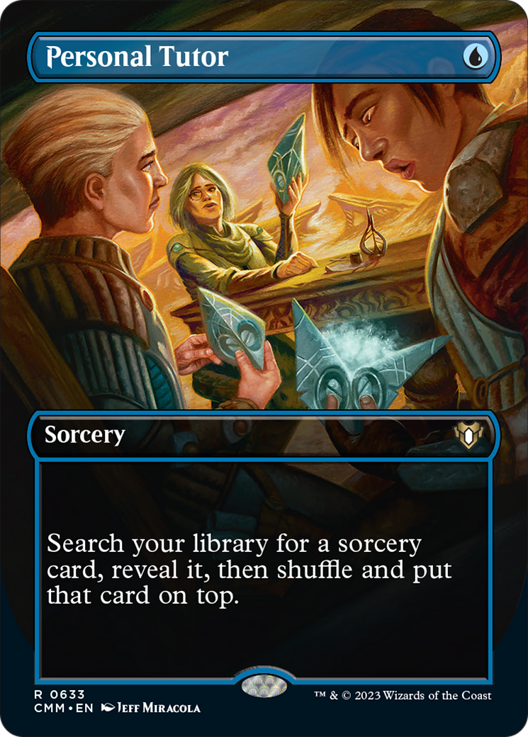 Personal Tutor (Borderless) [Commander Masters] - Trinity Hobby