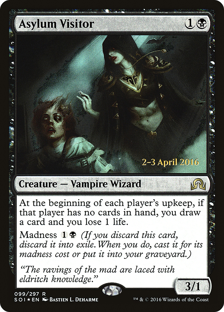 Asylum Visitor [Shadows over Innistrad Prerelease Promos] - Trinity Hobby