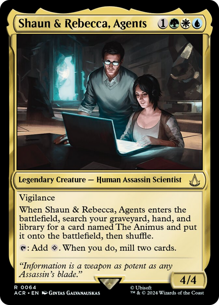 Shaun & Rebecca, Agents [Assassin's Creed] - Trinity Hobby