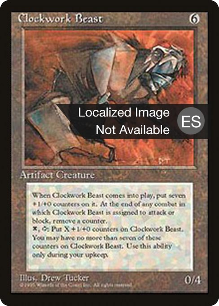 Clockwork Beast [Fourth Edition (Foreign Black Border)] - Trinity Hobby