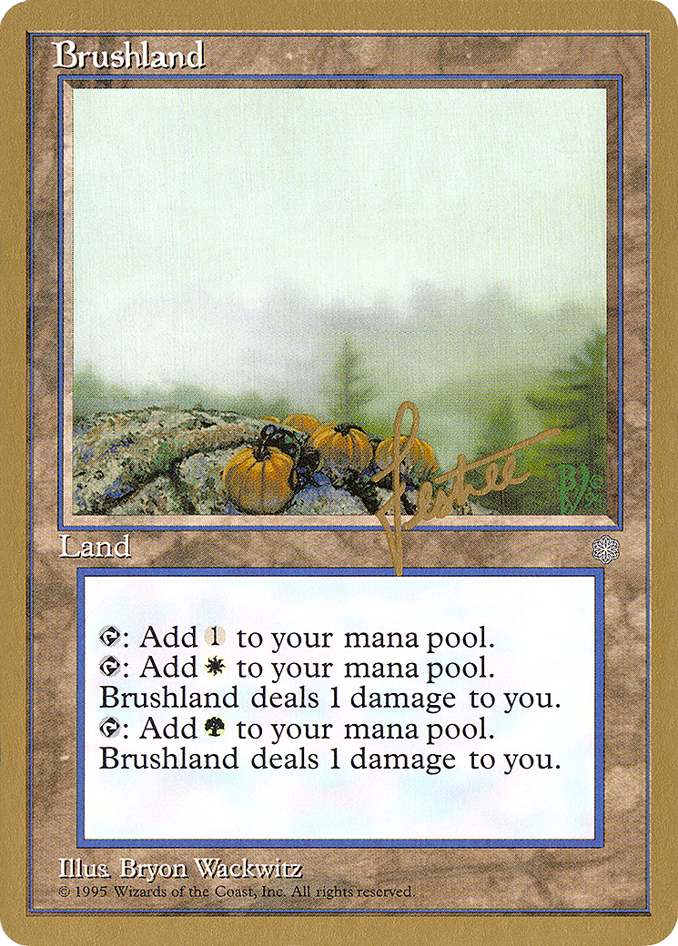 Brushland (Bertrand Lestree) [Pro Tour Collector Set] - Trinity Hobby