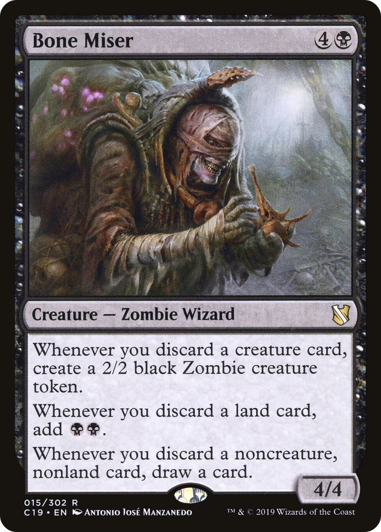 Bone Miser [Commander 2019] - Trinity Hobby