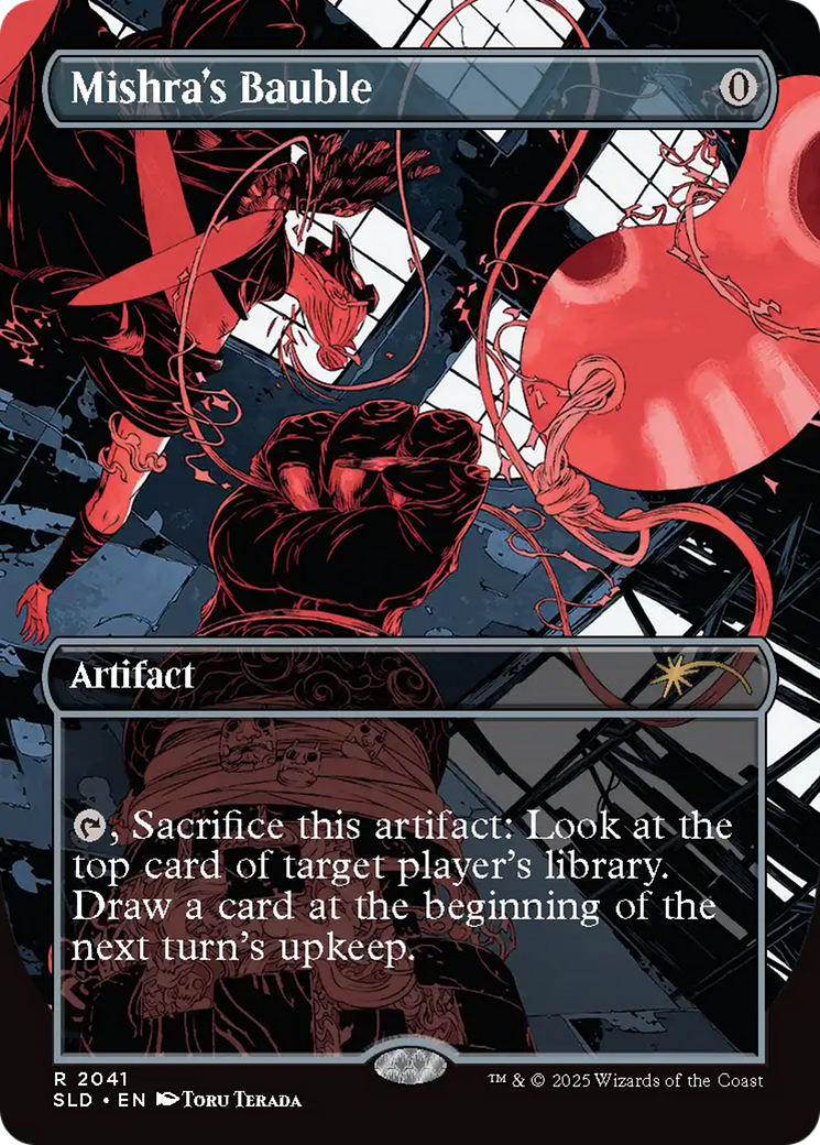 Mishra's Bauble  [Foil]  (SLD-2041) - [Secret Lair Drop] (Borderless) - Trinity Hobby