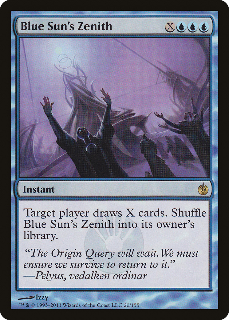 Blue Sun's Zenith [Mirrodin Besieged] - Trinity Hobby
