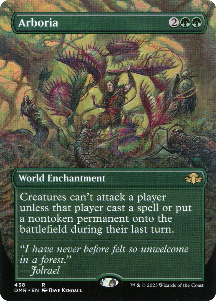 Arboria (Borderless Alternate Art) [Dominaria Remastered] - Trinity Hobby