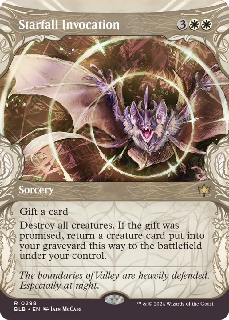Starfall Invocation (Showcase) [Bloomburrow] - Trinity Hobby