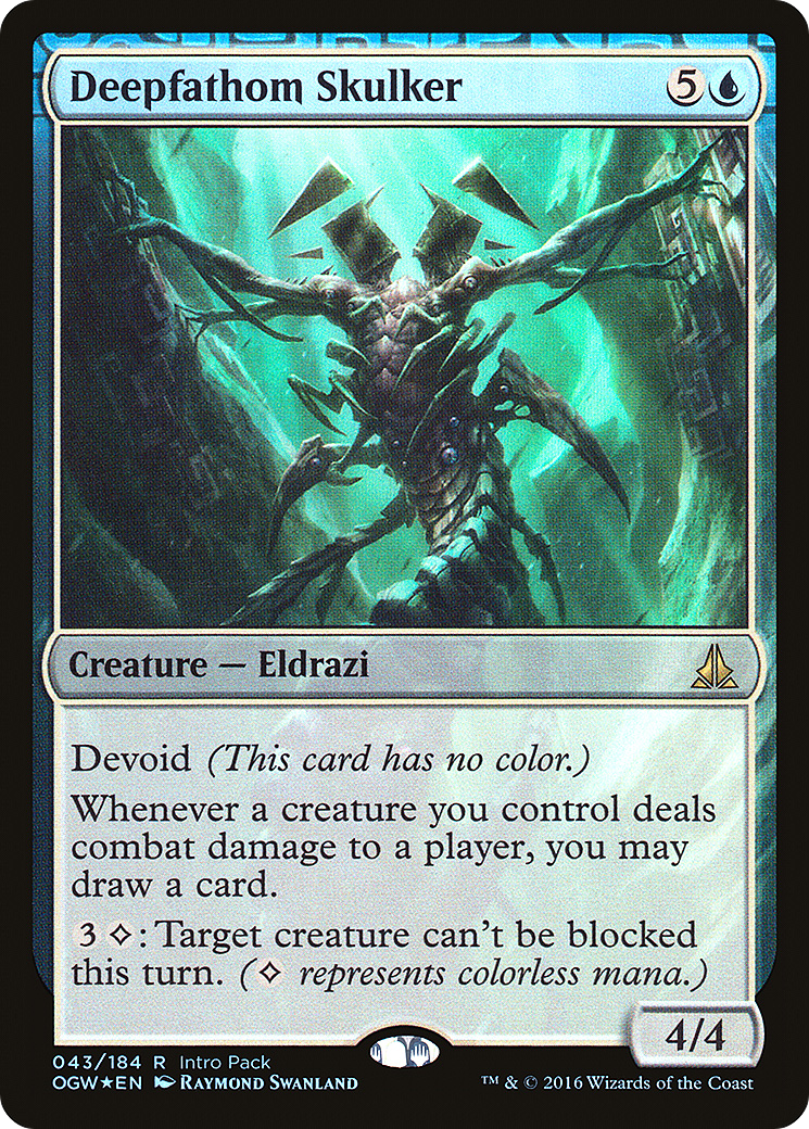 Deepfathom Skulker (Intro Pack) [Oath of the Gatewatch Promos] - Trinity Hobby