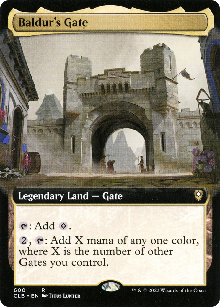 Baldur's Gate (Extended Art) [Commander Legends: Battle for Baldur's Gate] - Trinity Hobby