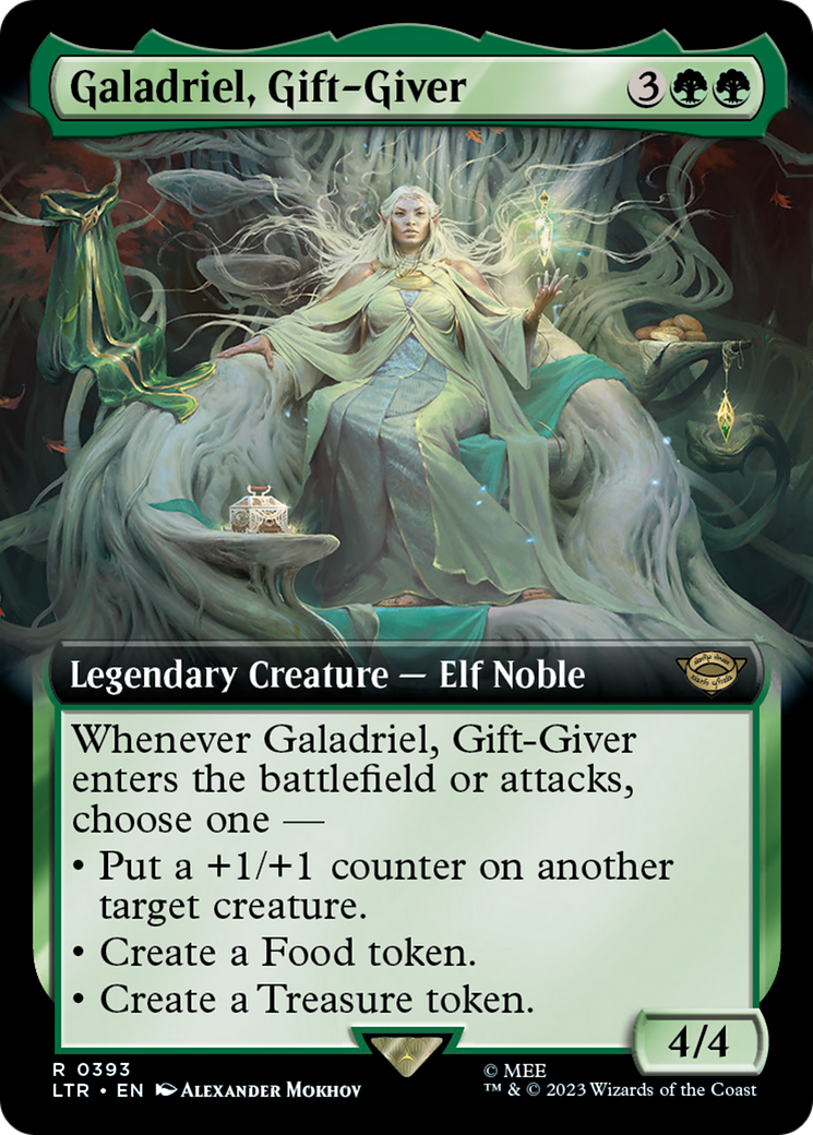 Galadriel, Gift-Giver (Extended Art) [The Lord of the Rings: Tales of Middle-Earth] - Trinity Hobby