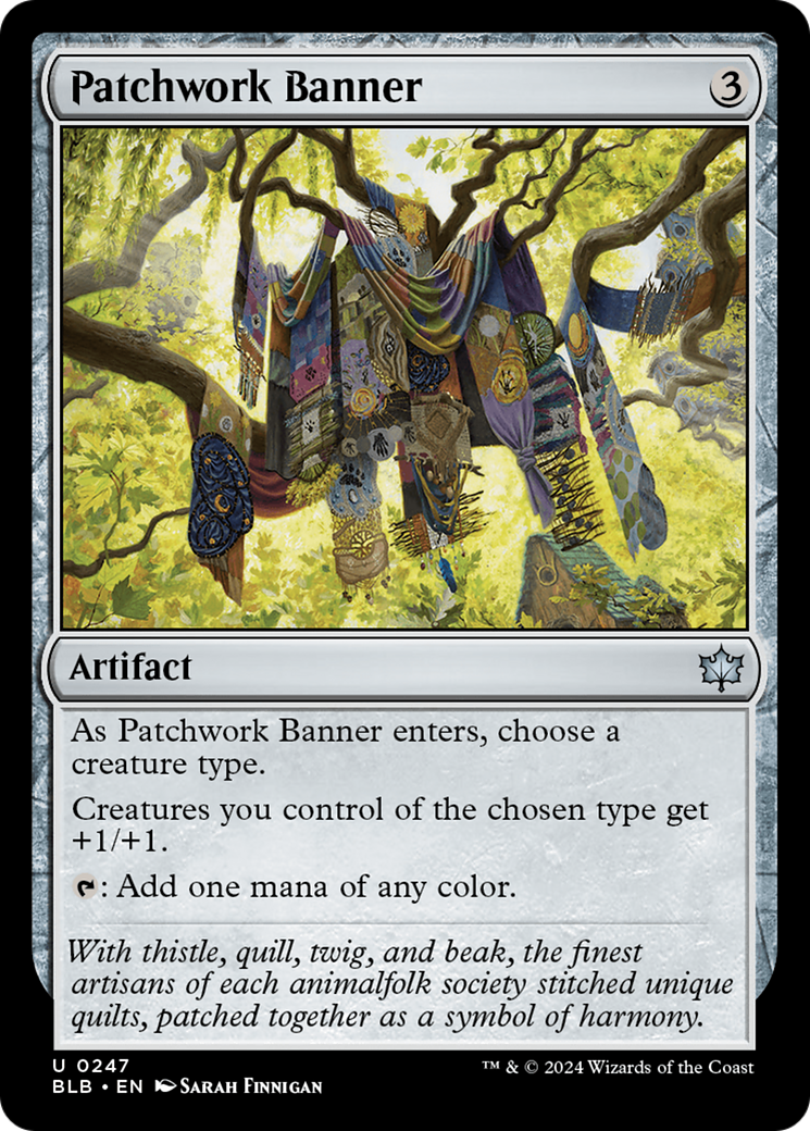 Patchwork Banner [Bloomburrow] - Trinity Hobby