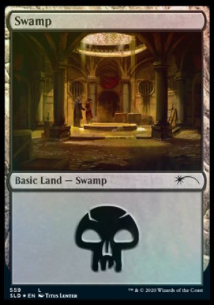 Swamp (Rogues) (559) [Secret Lair Drop Promos] - Trinity Hobby