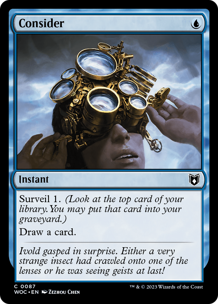Consider [Wilds of Eldraine Commander] - Trinity Hobby