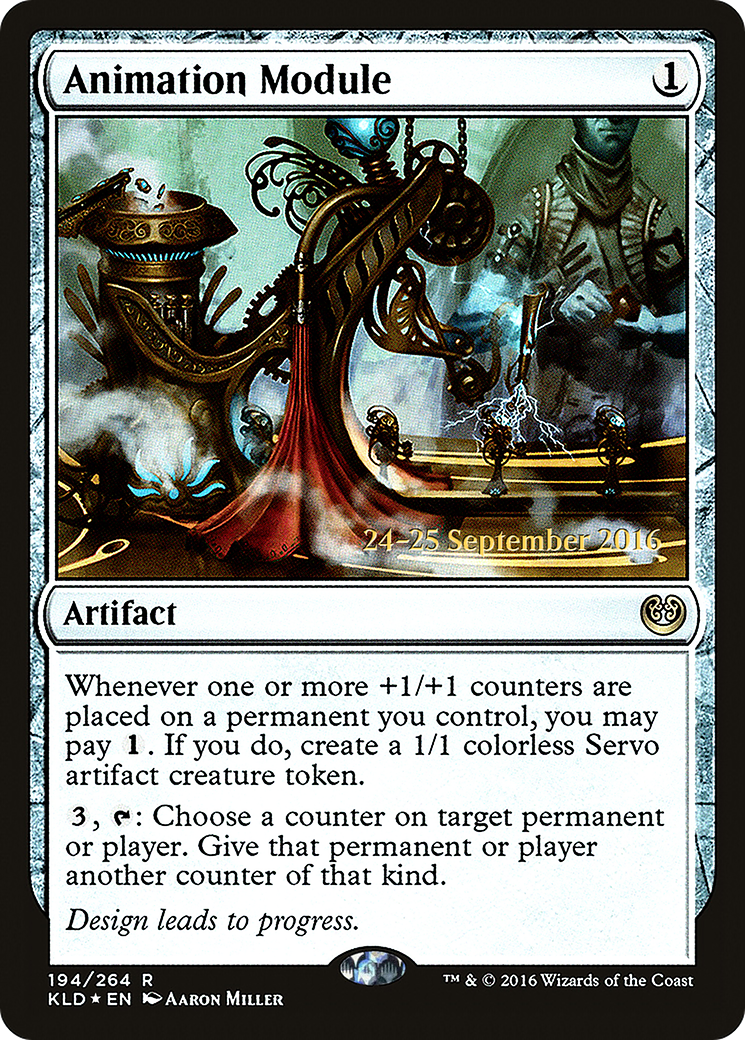 Animation Module [Kaladesh Prerelease Promos] - Trinity Hobby